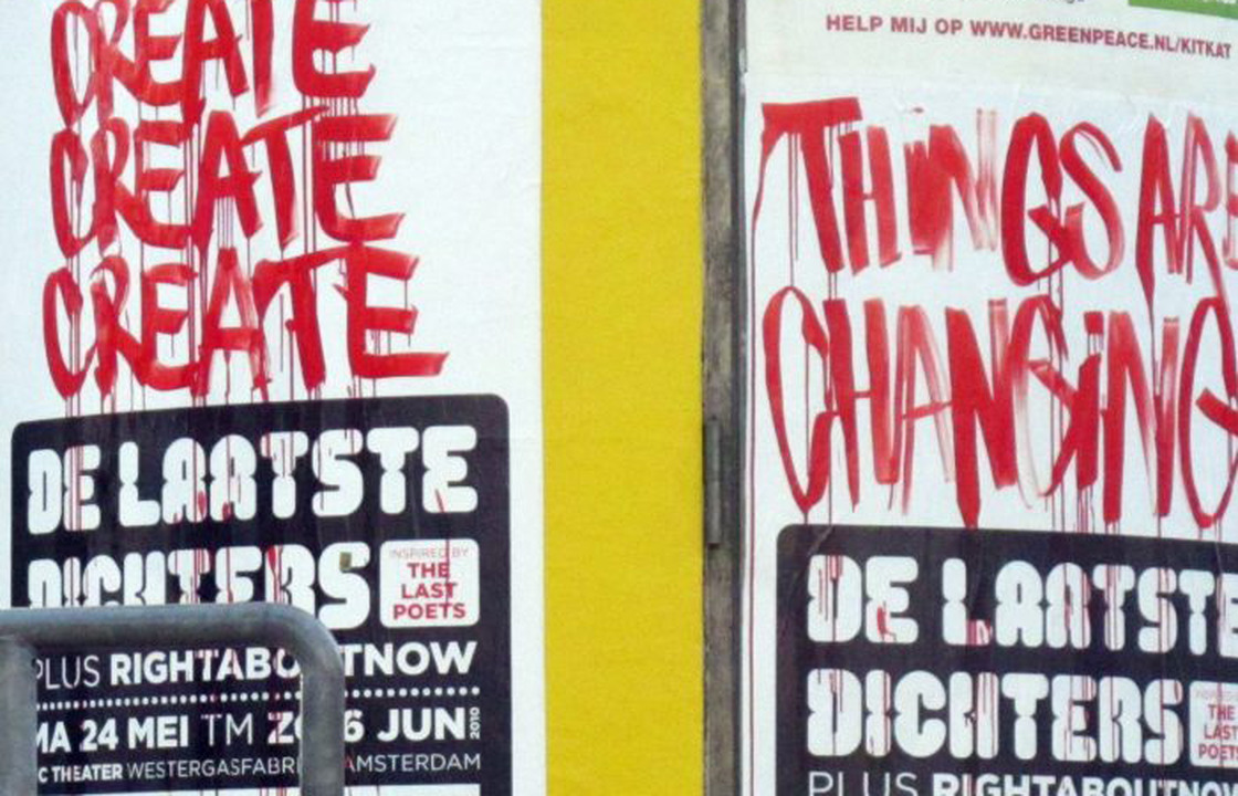 Lezing & talk over de oorsprong van spoken word in Nederland met legende Babs Gons.